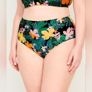 New Old Navy High Rise Bikini Bottoms Size XXL